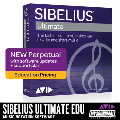 AVID - Sibelius | Ultimate Edu 영구 버전 교육용